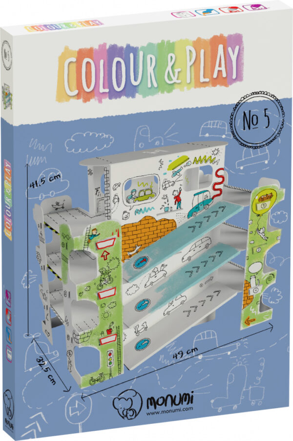 3D XXL Parking coloring book - Image 4