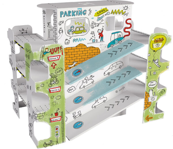 3D XXL Parking coloring book - Image 5