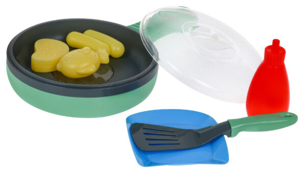 Frying pan with frying function + accessories