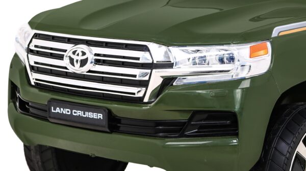 Licencirani auto na akumulator Toyota Land Cruiser - zeleni - Image 3