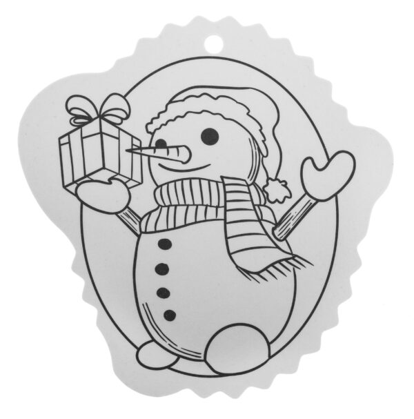 Christmas tree hangers coloring page - Image 6