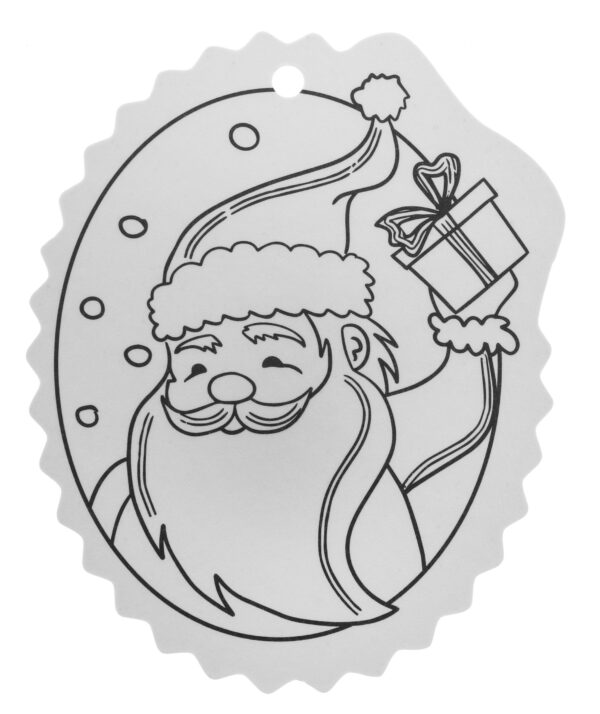 Christmas tree hangers coloring page - Image 8