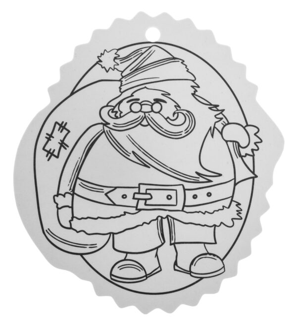 Christmas tree hangers coloring page - Image 9