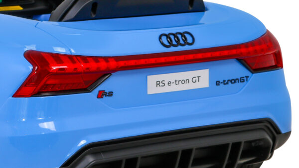 Licencirani auto na akumulator  Audi RS E-Tron GT - plavi - Image 6