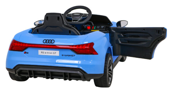 Licencirani auto na akumulator  Audi RS E-Tron GT - plavi - Image 10