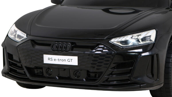 Licencirani auto na akumulator  Audi RS E-Tron GT - crni - Image 3