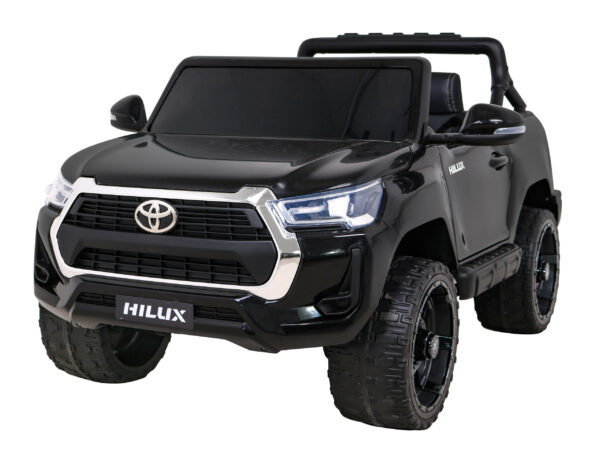 Licencirani auto na akumulator Toyota Hilux 4x4 - crni