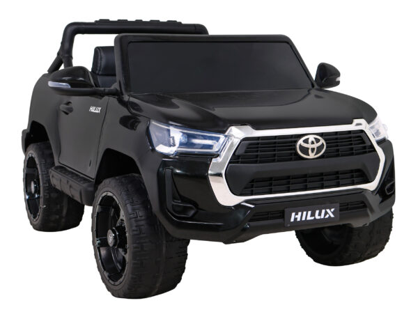 Licencirani auto na akumulator Toyota Hilux 4x4 - crni - Image 12