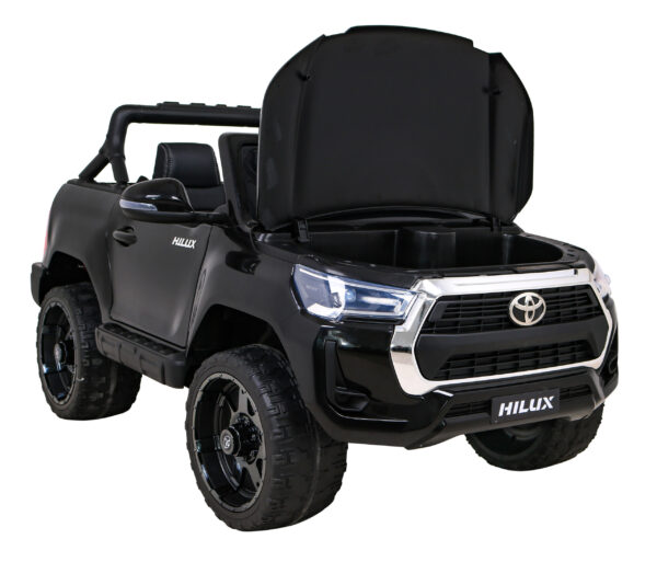 Licencirani auto na akumulator Toyota Hilux 4x4 - crni - Image 16