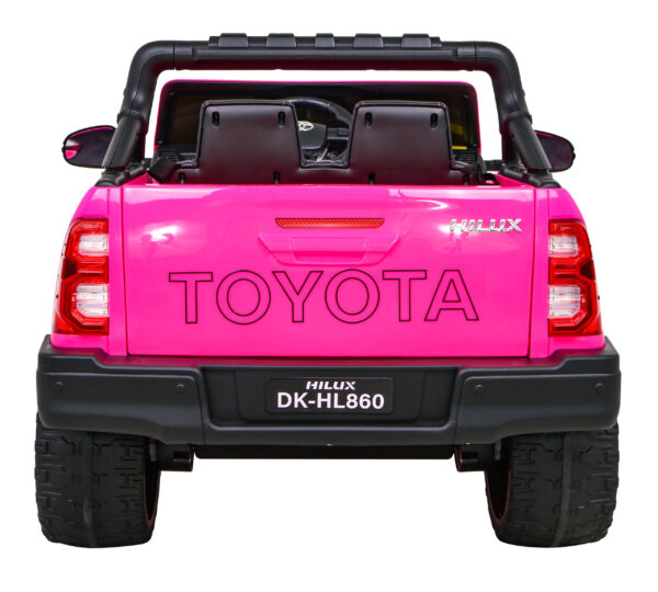 Licencirani auto na akumulator Toyota Hilux - rozi - Image 7