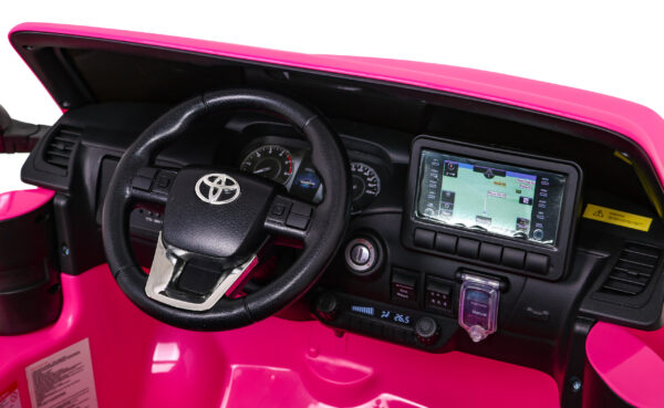 Licencirani auto na akumulator Toyota Hilux - rozi - Image 10