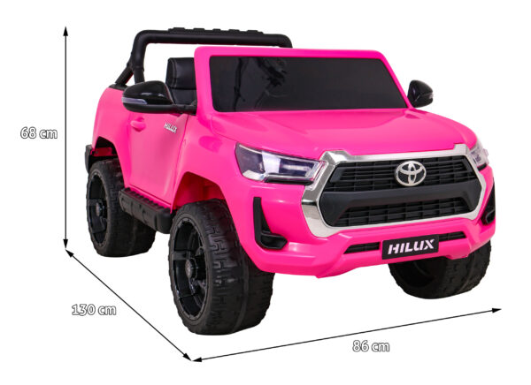 Licencirani auto na akumulator Toyota Hilux - rozi - Image 14