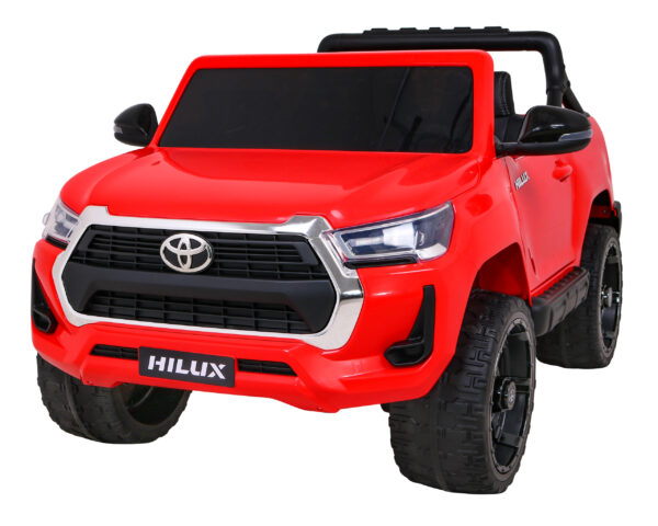 Licencirani auto na akumulator Toyota Hilux 4x4 - crveni