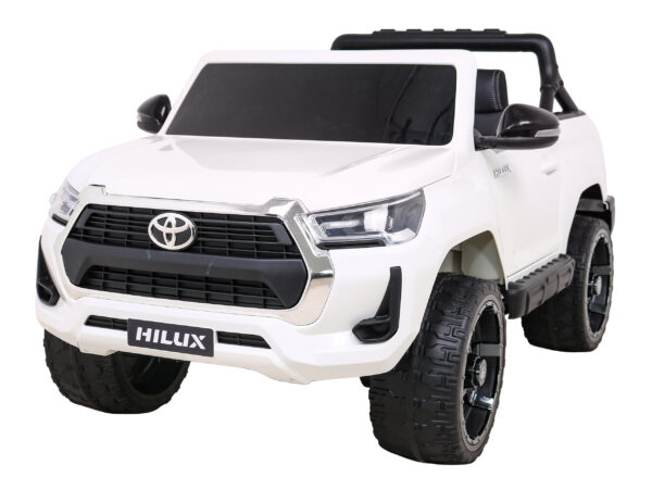 Licencirani auto na akumulator Toyota Hilux 4x4 - bijeli - Image 4