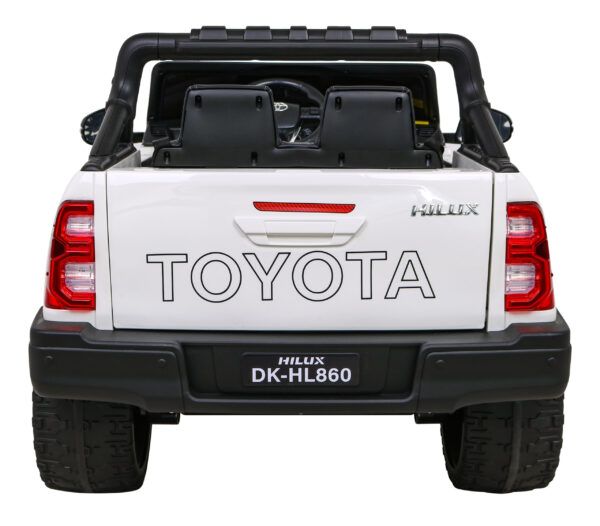 Licencirani auto na akumulator Toyota Hilux 4x4 - bijeli - Image 9