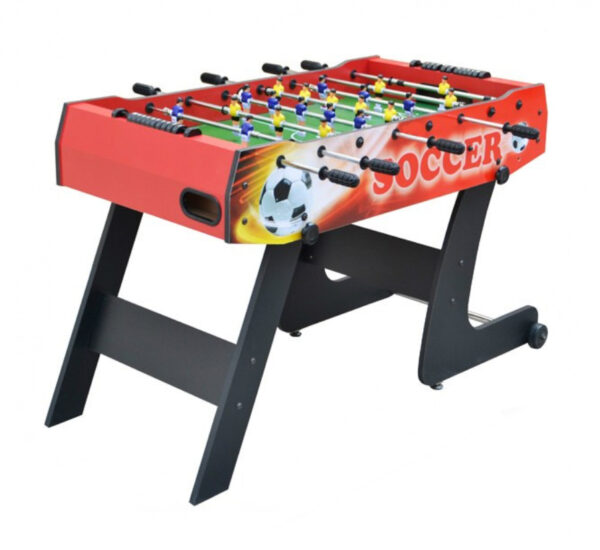 Football table 121x61x81 Folding Red