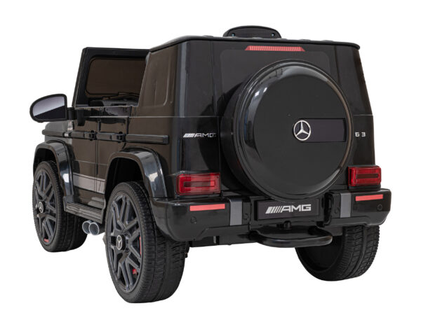 Licencirani auto na akumultor Mercedes G63 - crni - Image 6