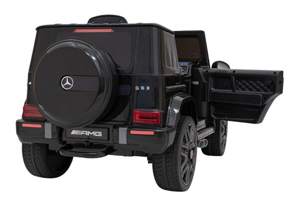 Licencirani auto na akumultor Mercedes G63 - crni - Image 9