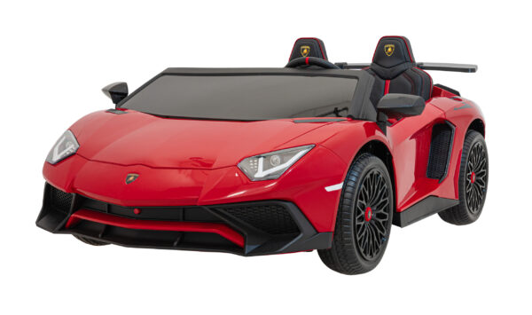 Licencirani auto na akumulator Lamborghini Aventador SV - dvosjed - crveni - Image 6