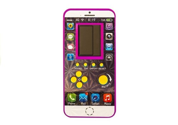 Electronic Game Tetris Pink Phone - Image 3