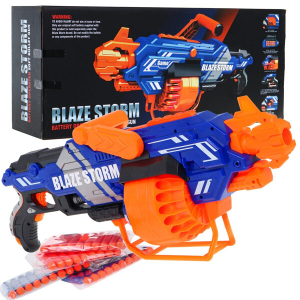 Blaze Storm Large Machine Gun Blue