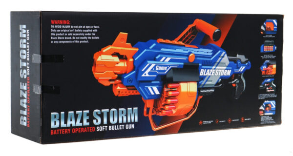 Blaze Storm Large Machine Gun Blue - Image 6