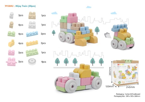 BIO Blocks For The Youngest 30pcs.