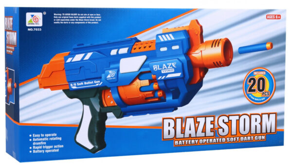 Blaze Storm Pistol Gun Blue