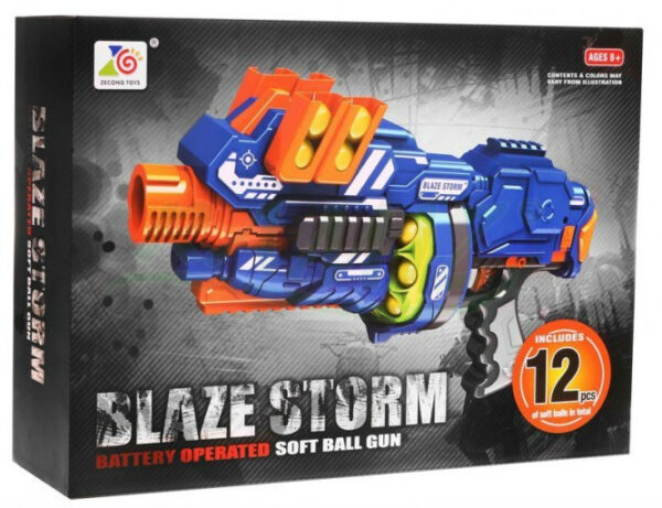 Blaze Storm Pistol Blue 12 Balls - Image 4