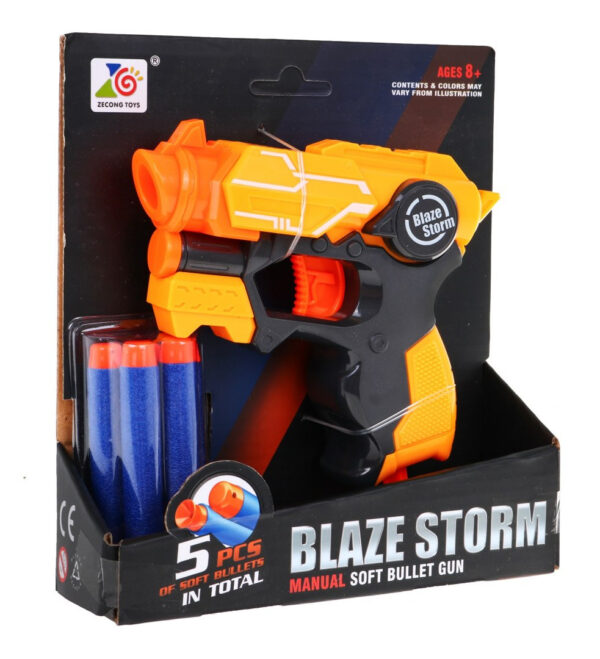 Blaze Storm Orange Pistol - Image 5