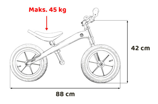 Bicikl bez pedala BMW Rastar - Image 11