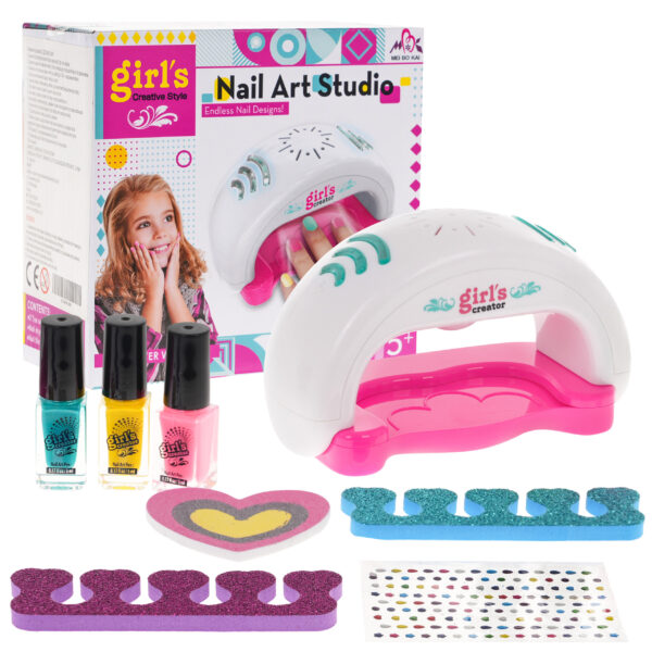 Nail art kit with accessories - Image 4