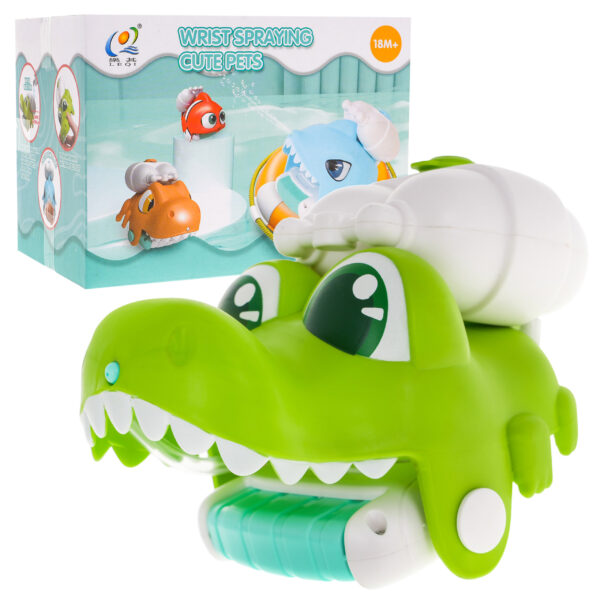 water gun crocodile on hand - Image 5