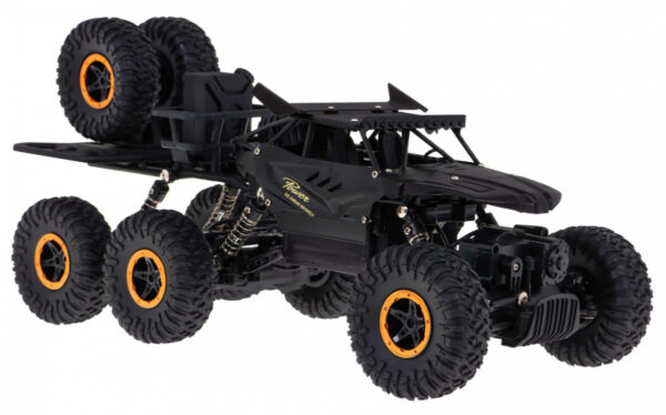 Buggy na daljinsko upravljanje  Crawler R/C ROCK 1:10 - crno/narančasti - Image 6