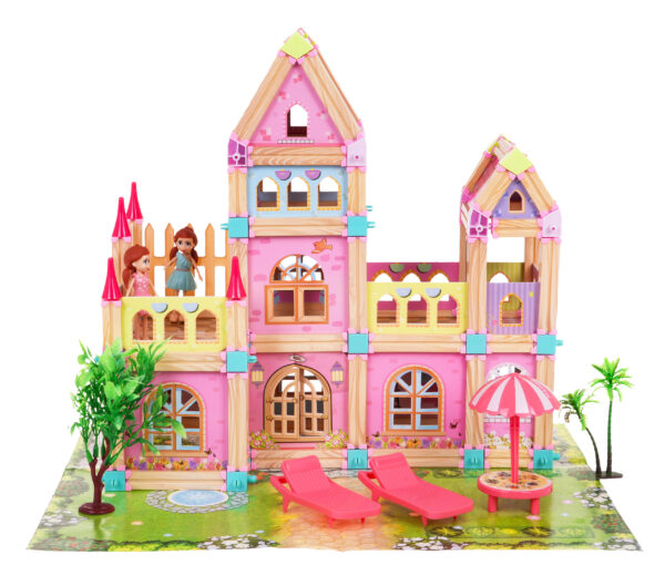 Wooden House + Accessories 183pcs. - Image 2