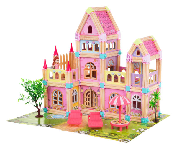 Wooden House + Accessories 183pcs. - Image 3