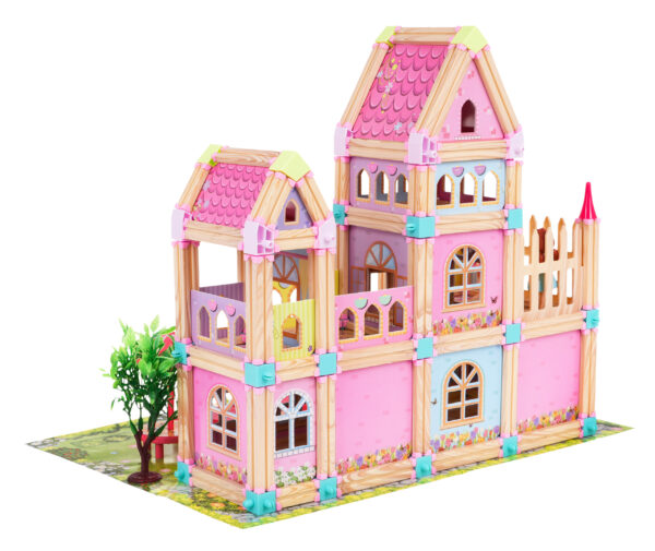 Wooden House + Accessories 183pcs. - Image 4