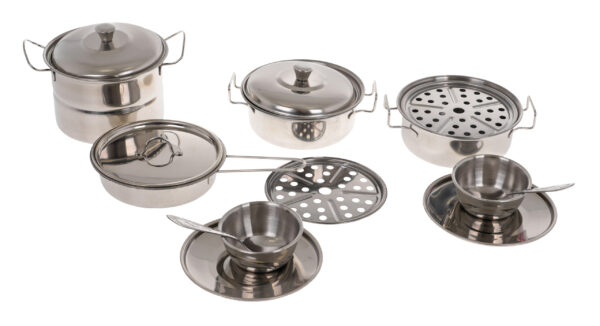 Set of Metal Pots + Accessories 23pcs. - Image 5