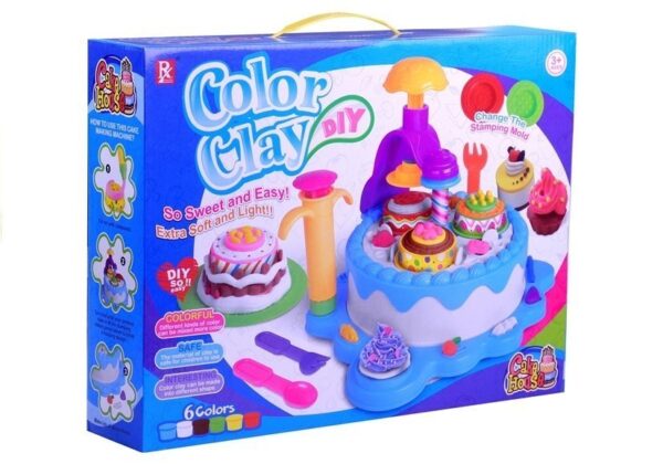 Color Clay DIY Birthday Party Cake House - Image 8