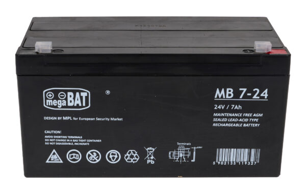 Vehicle parts battery 24V 7AH - Image 2