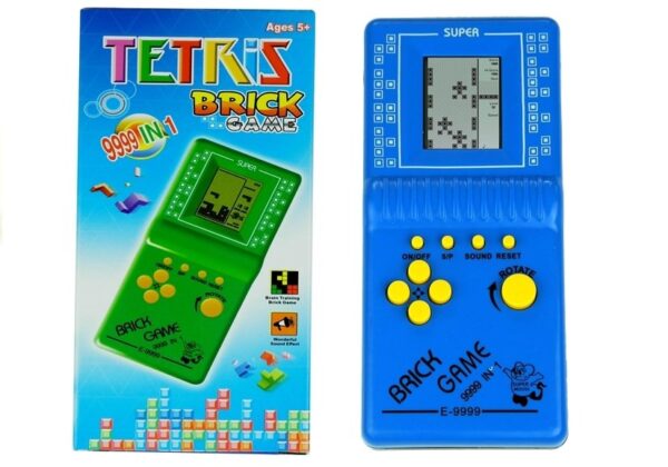 Brick Game Electronic Portable Blue - Image 4