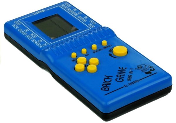 Brick Game Electronic Portable Blue - Image 3