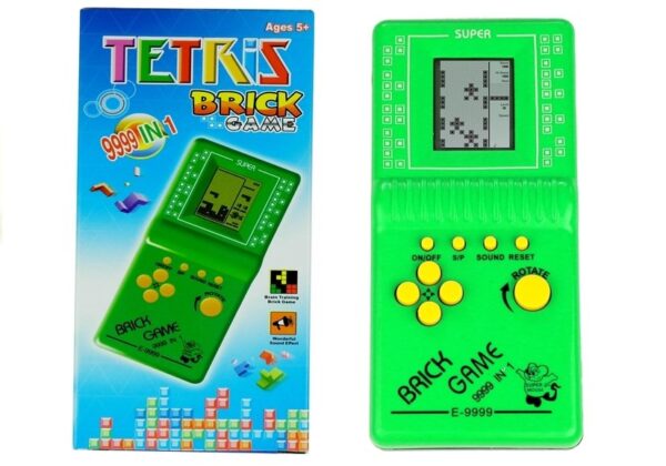 Brick Game Electronic Portable Green