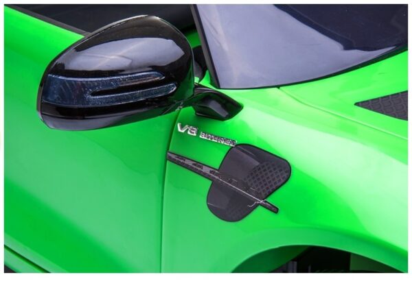 Licencirani auto na akumulator Mercedes GTR - zeleni - Image 13