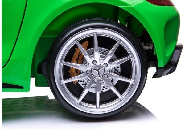 Licencirani auto na akumulator Mercedes GTR - zeleni - Image 14