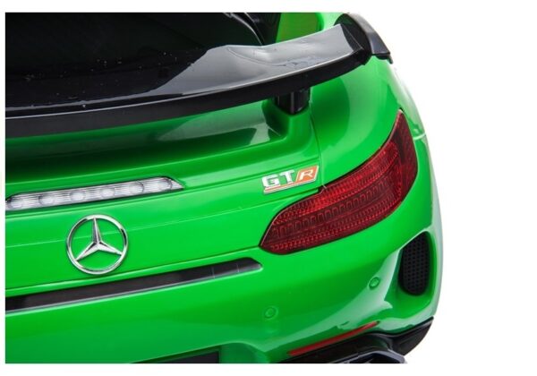 Licencirani auto na akumulator Mercedes GTR - zeleni - Image 9