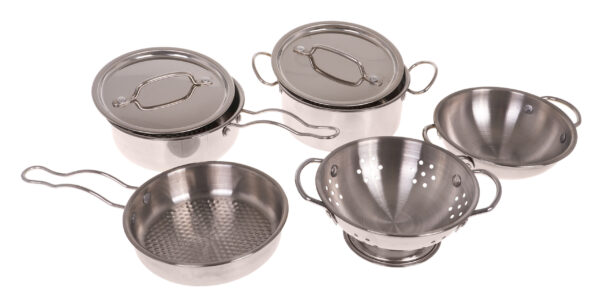 Set of Metal Pots + Accessories 13pcs. - Image 6