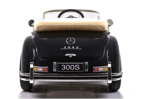 Licencirani auto na akumulator Mercedes 300S - crni/lakirani - Slika 5