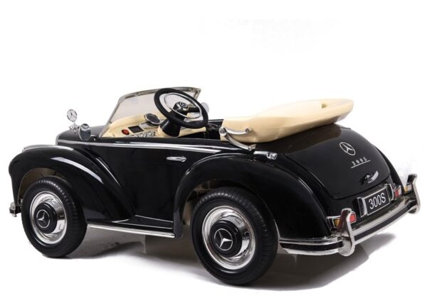 Licencirani auto na akumulator Mercedes 300S - crni/lakirani - Slika 7