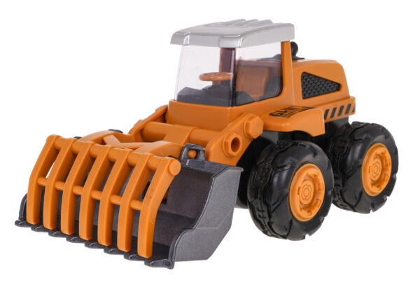 Set Of Construction Vehicles With Construction Site - Image 13